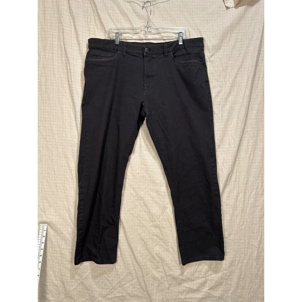 English Laundry Mens Black Pocket Straight Leg Stretch Pants 40x29 #2065